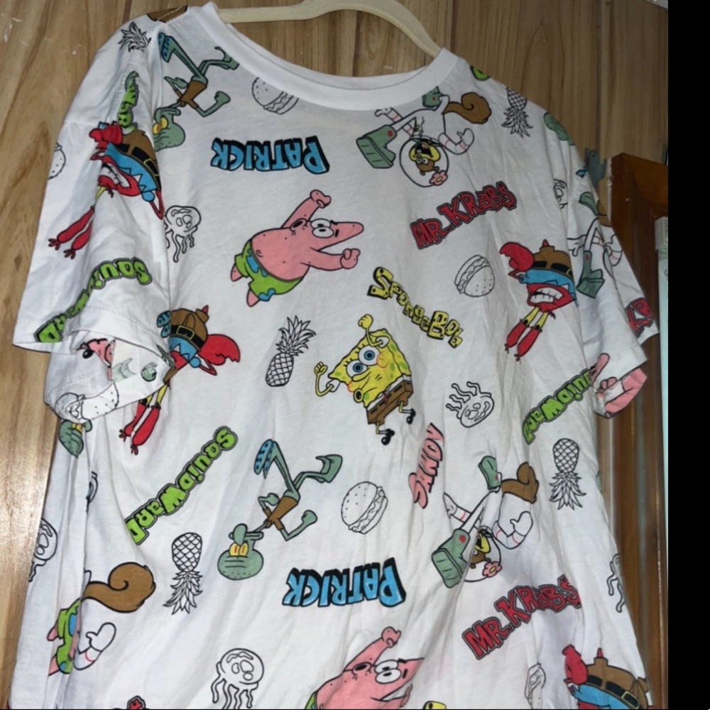Fun SpongeBob T-shirt size XL